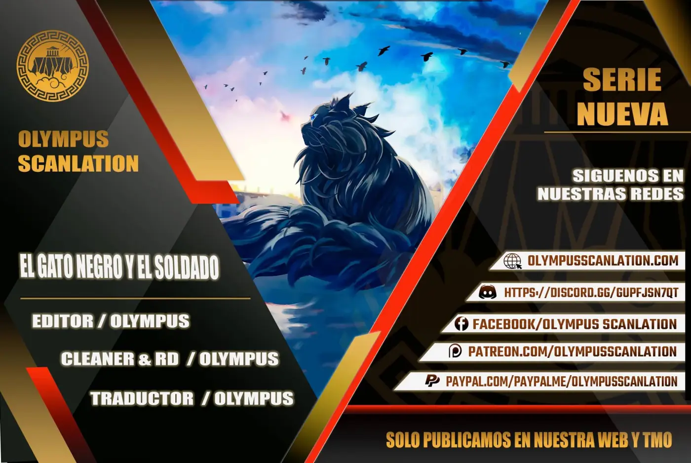 El Gato Negro Y El Soldado capítulo 3, página 1
