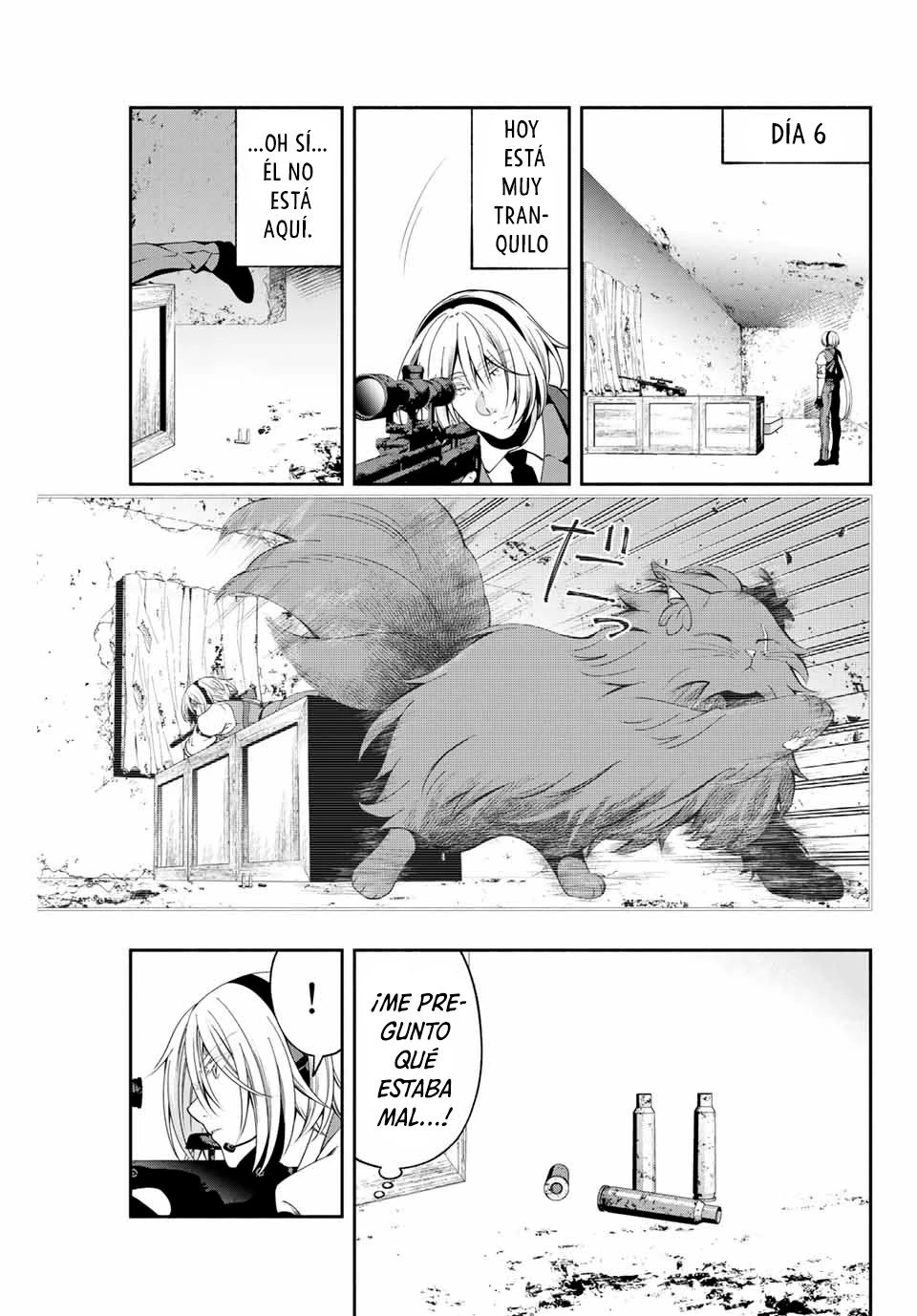 El Gato Negro Y El Soldado capítulo 5, página 9