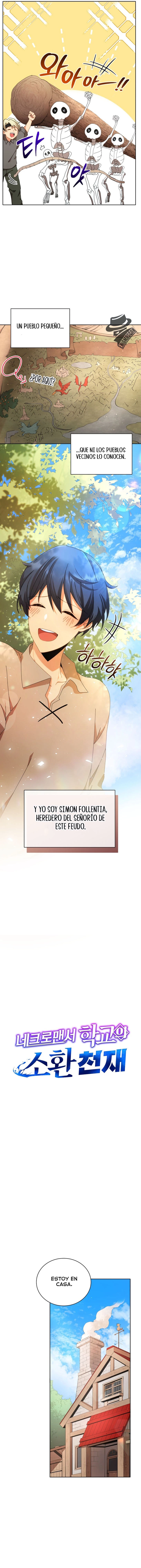 El Genio Invocador de la Escuela de Nigromantes capítulo 1, página 10