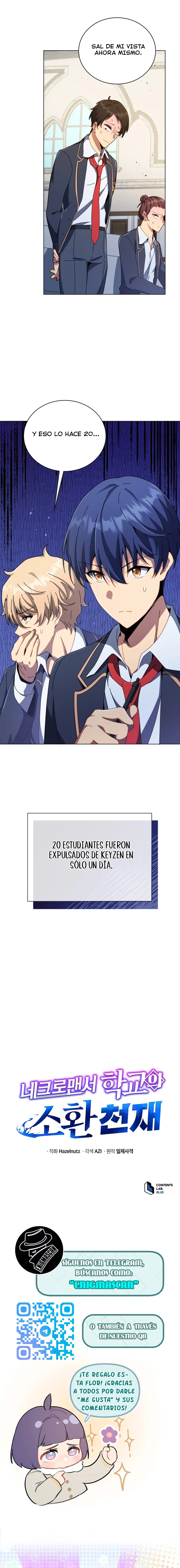 El Genio Invocador de la Escuela de Nigromantes capítulo 39, página 18