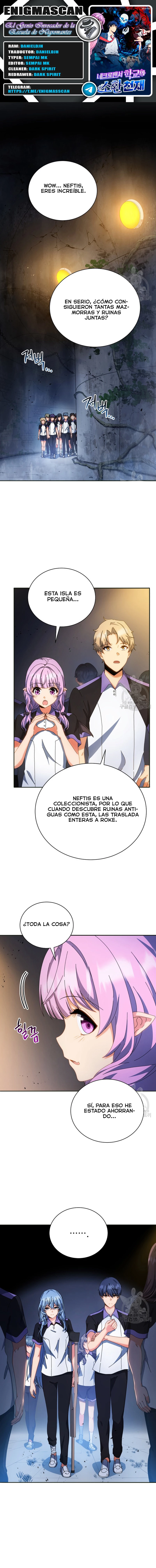El Genio Invocador de la Escuela de Nigromantes capítulo 41, página 1