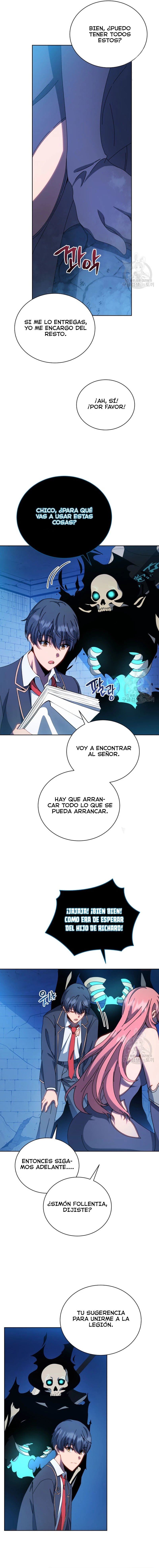El Genio Invocador de la Escuela de Nigromantes capítulo 48, página 11