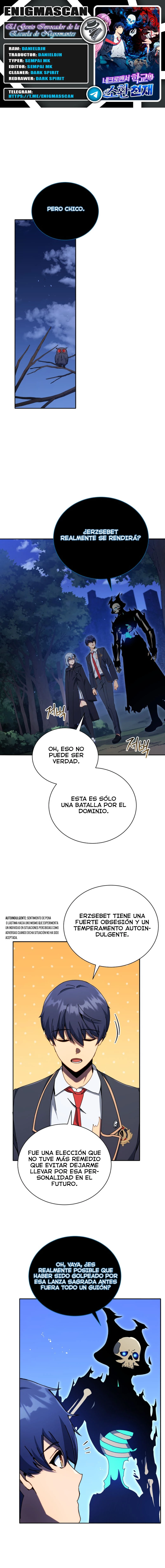 El Genio Invocador de la Escuela de Nigromantes capítulo 49, página 1