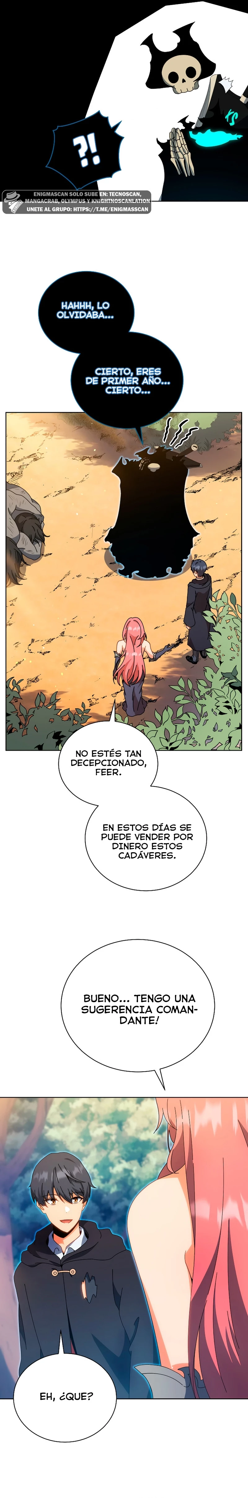 El Genio Invocador de la Escuela de Nigromantes capítulo 51, página 6