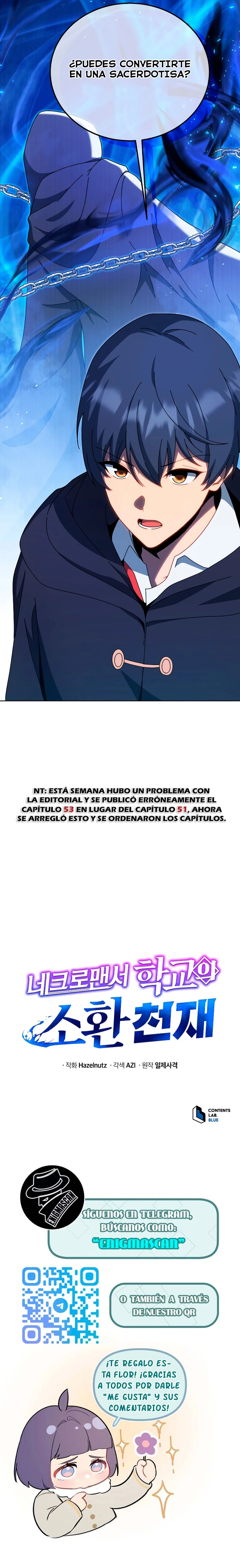 El Genio Invocador de la Escuela de Nigromantes capítulo 51, página 21