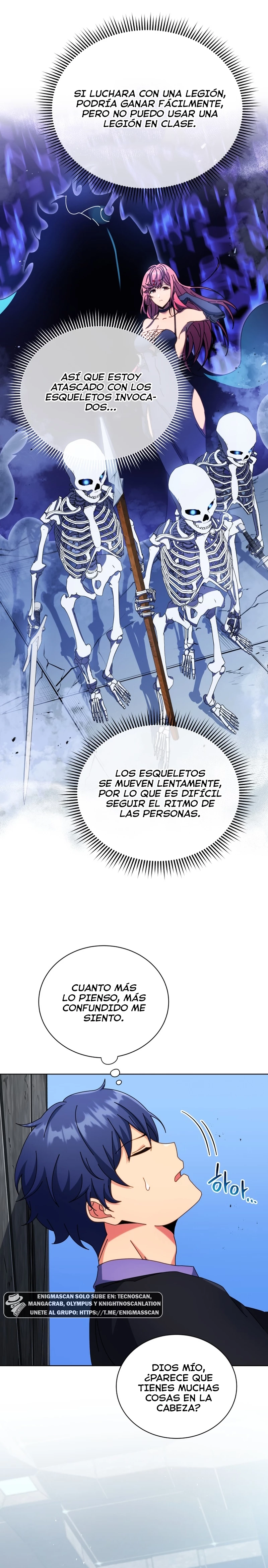 El Genio Invocador de la Escuela de Nigromantes capítulo 53, página 8