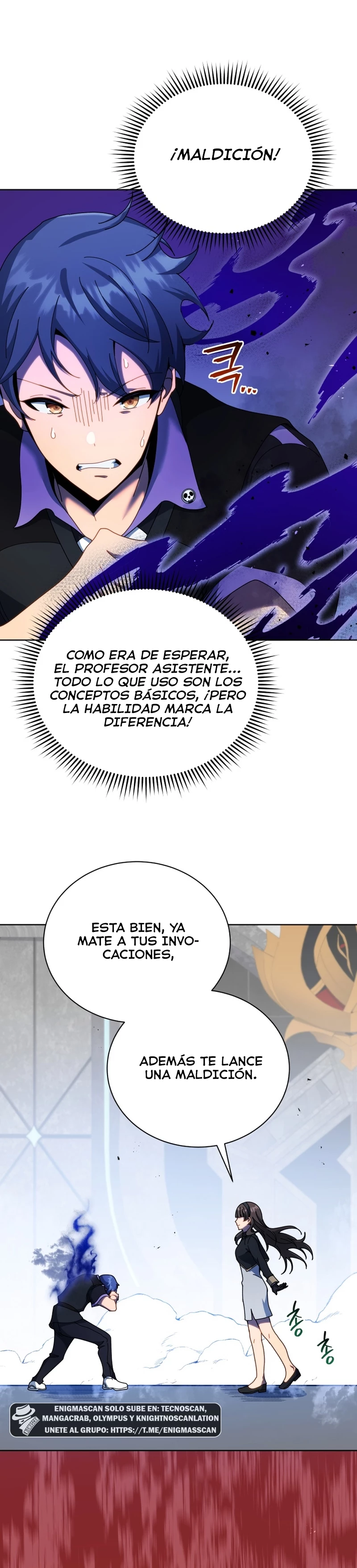 El Genio Invocador de la Escuela de Nigromantes capítulo 53, página 16