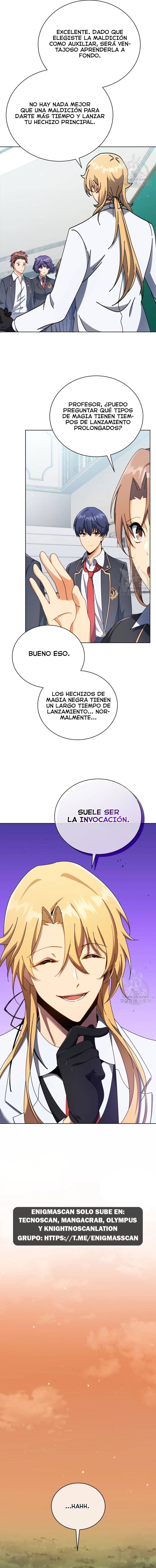 El Genio Invocador de la Escuela de Nigromantes capítulo 56, página 9