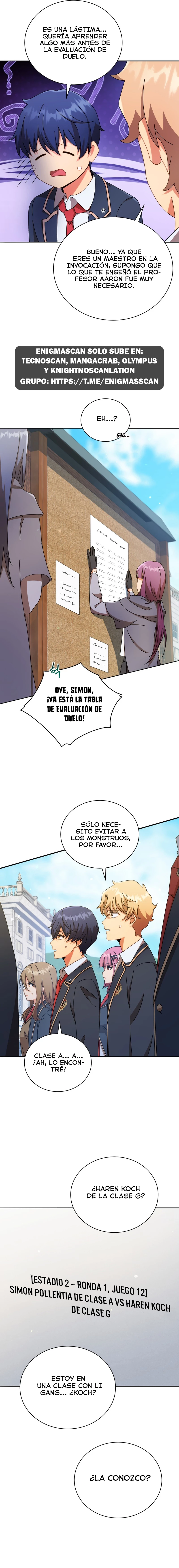 El Genio Invocador de la Escuela de Nigromantes capítulo 57, página 11
