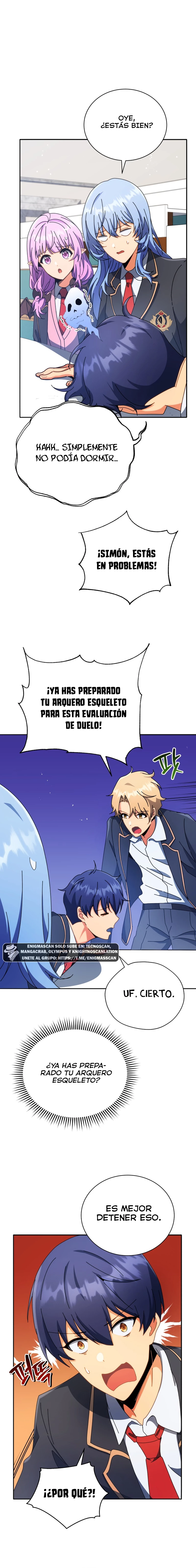El Genio Invocador de la Escuela de Nigromantes capítulo 58, página 16
