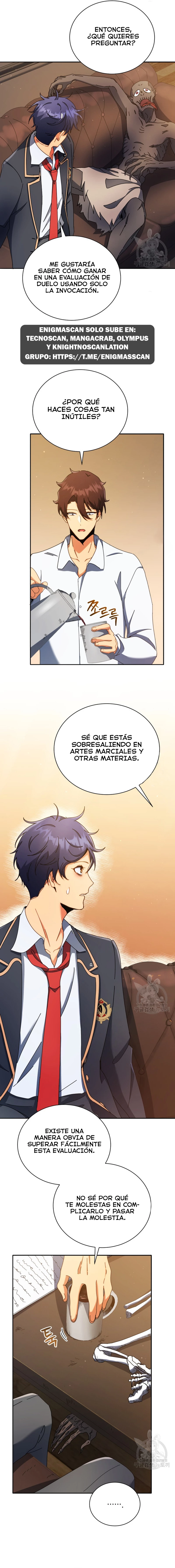 El Genio Invocador de la Escuela de Nigromantes capítulo 59, página 7