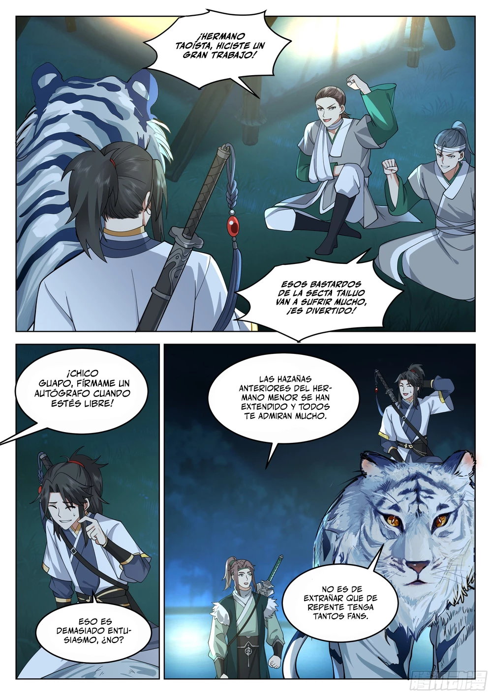 El Gran Sabio De La Humanidad (del autor de martial peak) capítulo 52, página 4