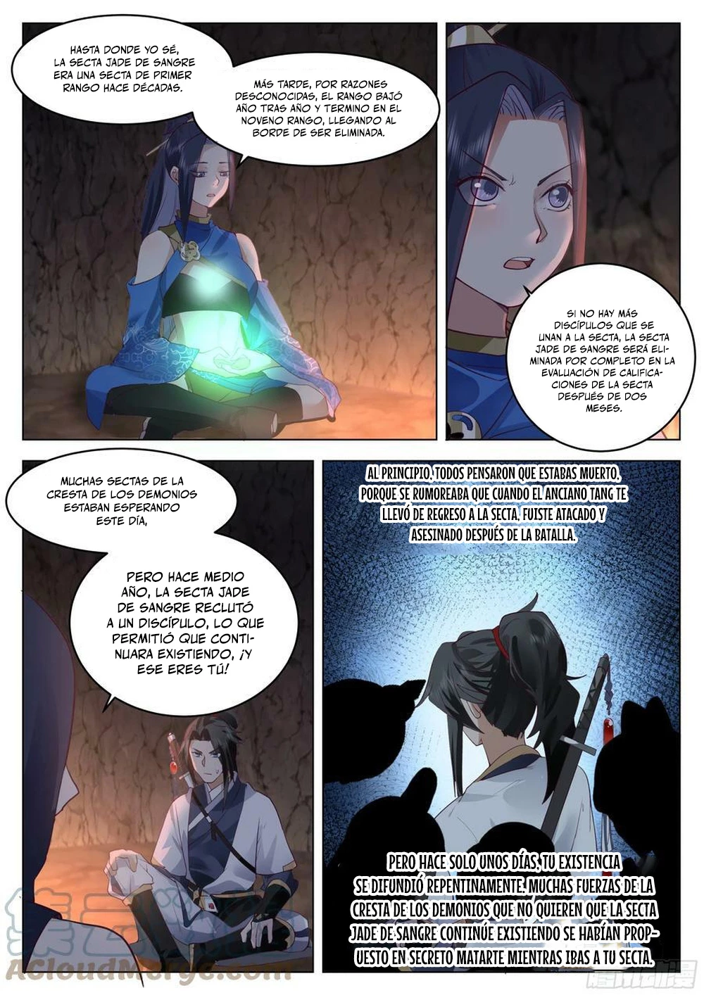 El Gran Sabio De La Humanidad (del autor de martial peak) capítulo 74, página 8