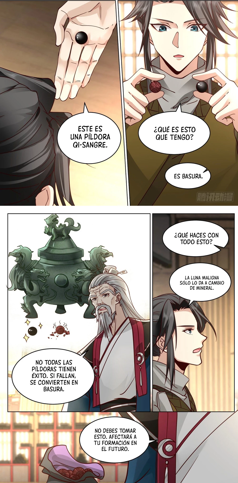 El Gran Sabio De La Humanidad (del autor de martial peak) capítulo 8, página 4