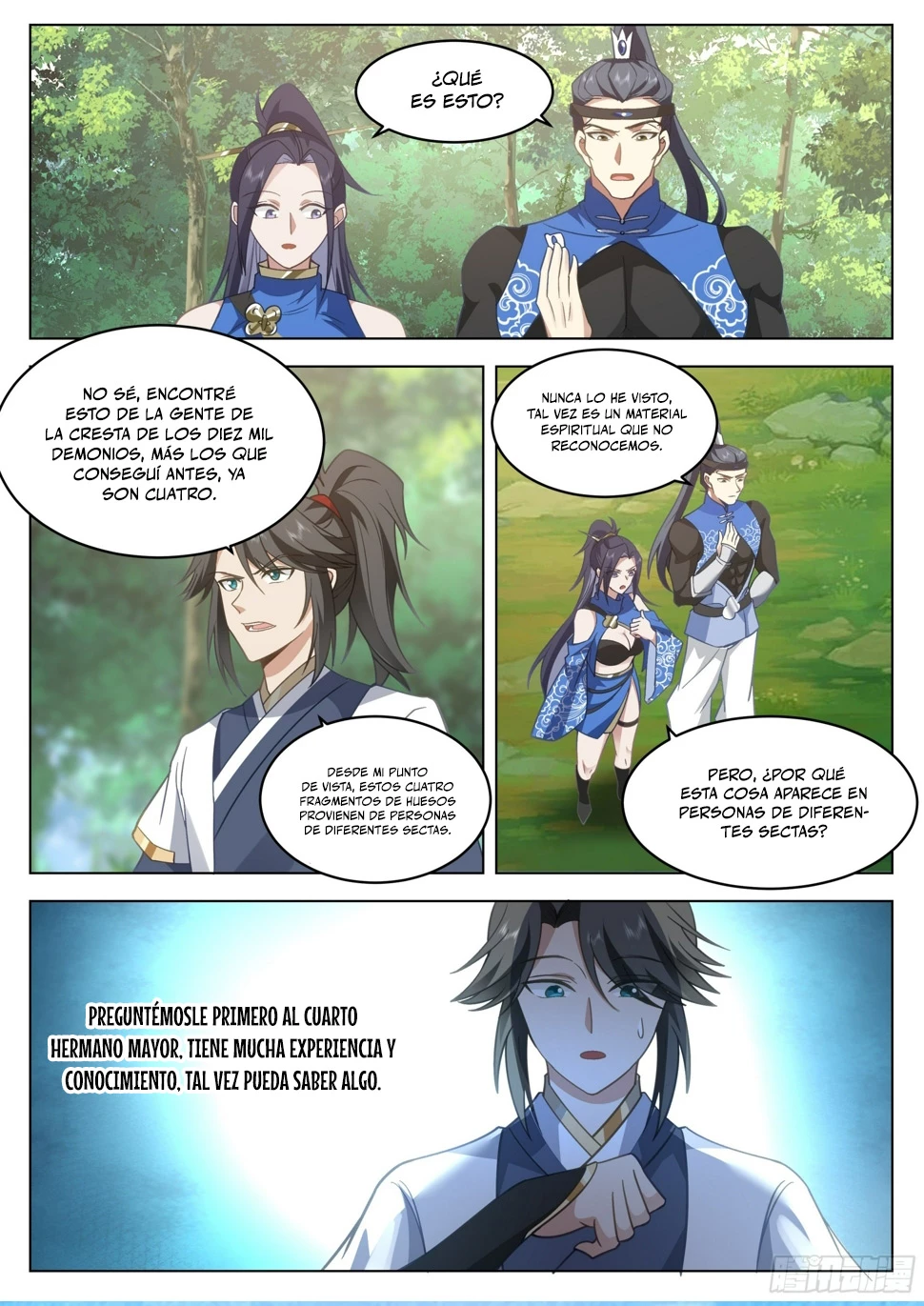 El Gran Sabio De La Humanidad (del autor de martial peak) capítulo 99, página 4