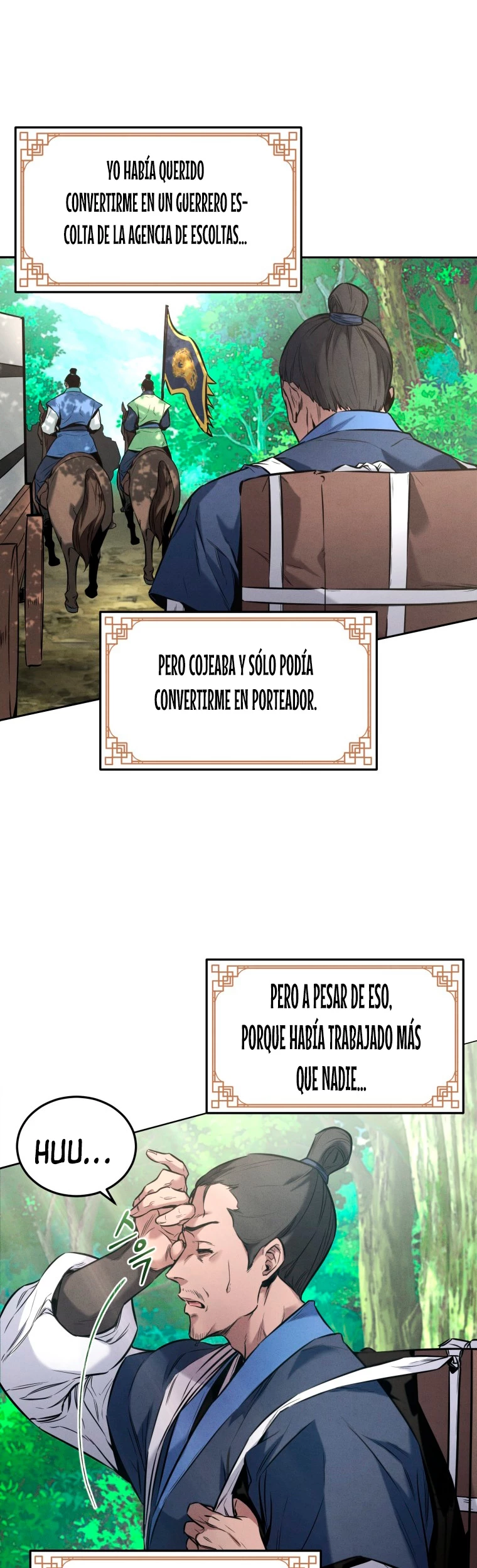 El Guerrero Escolta Reencarnado capítulo 1, página 4