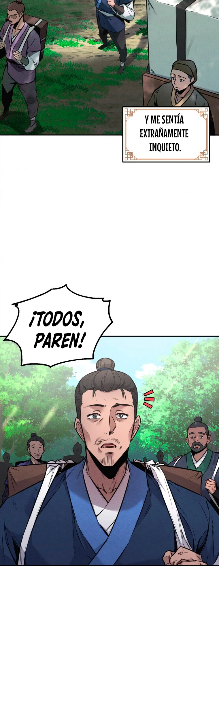 El Guerrero Escolta Reencarnado capítulo 1, página 6
