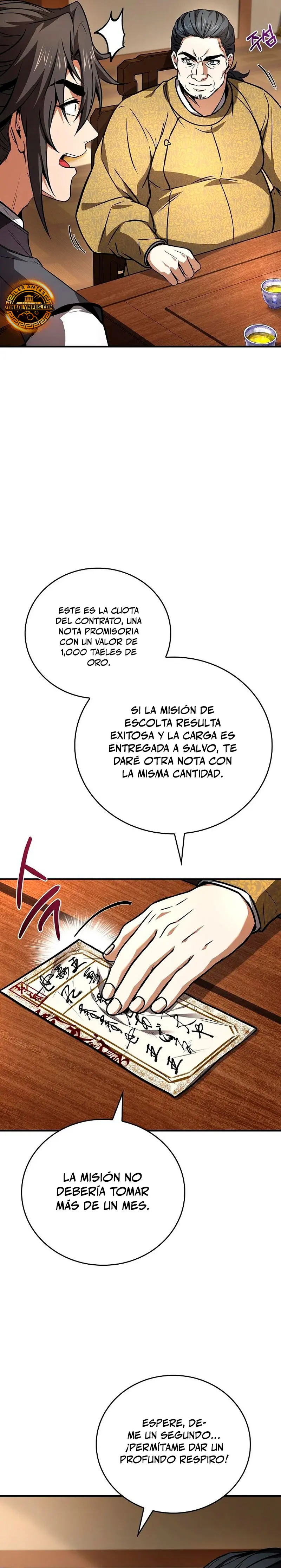 El Guerrero Escolta Reencarnado capítulo 101, página 14