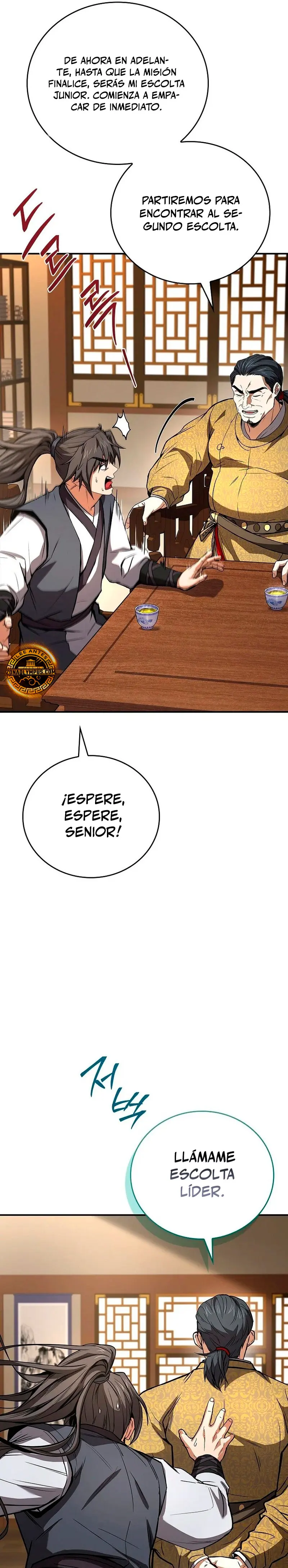 El Guerrero Escolta Reencarnado capítulo 101, página 20