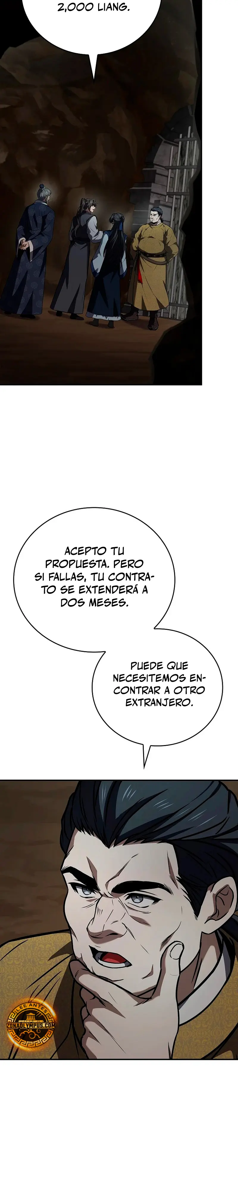 El Guerrero Escolta Reencarnado capítulo 102, página 34
