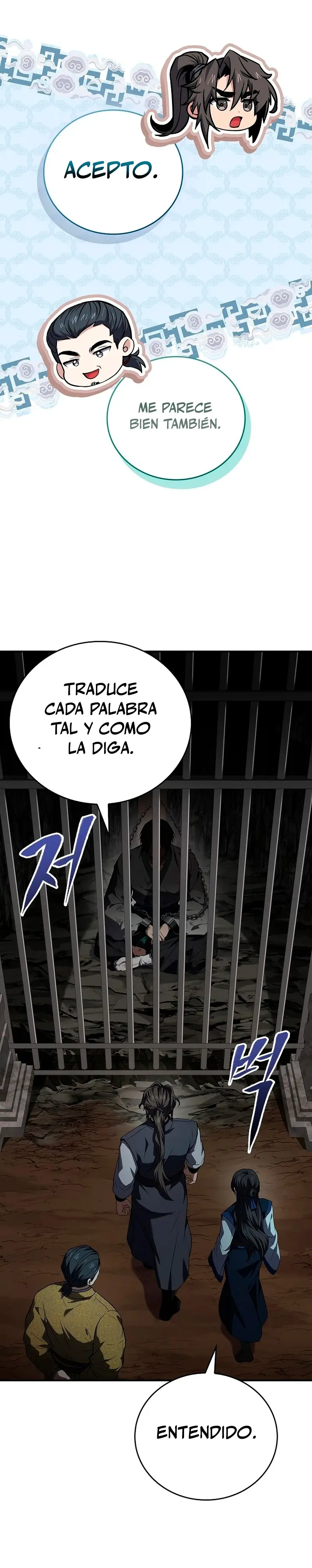 El Guerrero Escolta Reencarnado capítulo 102, página 35