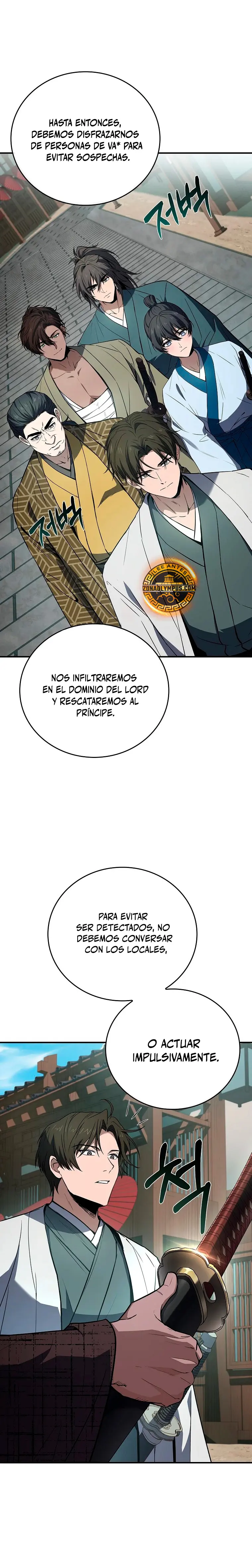 El Guerrero Escolta Reencarnado capítulo 105, página 9