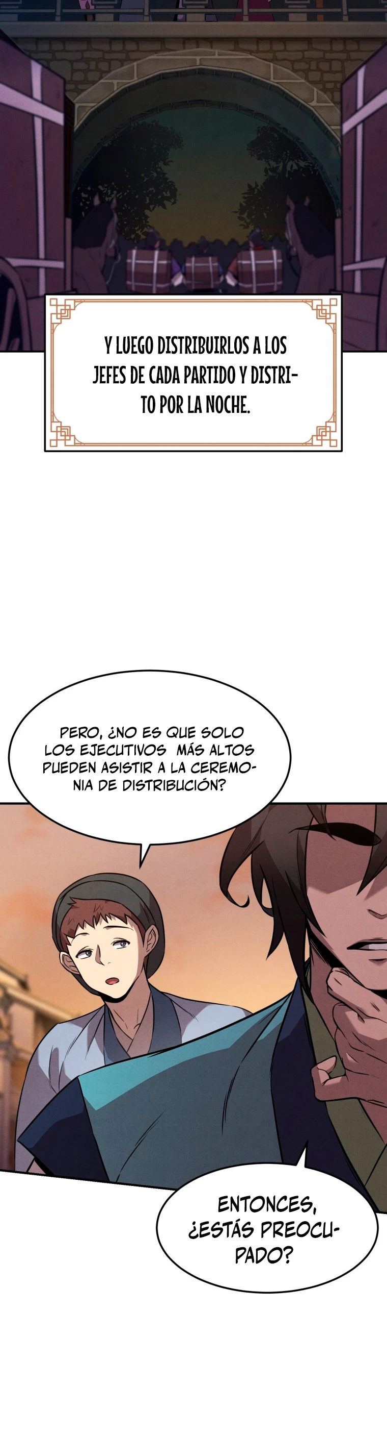El Guerrero Escolta Reencarnado capítulo 11, página 32