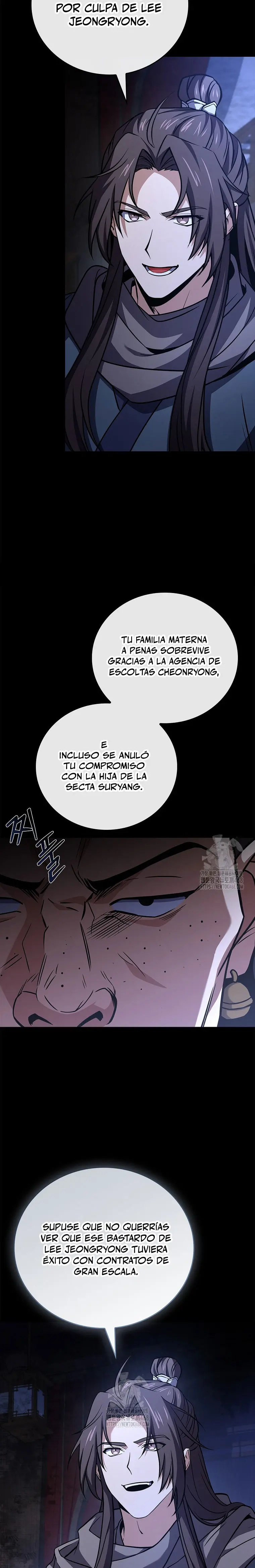 El Guerrero Escolta Reencarnado capítulo 112, página 32