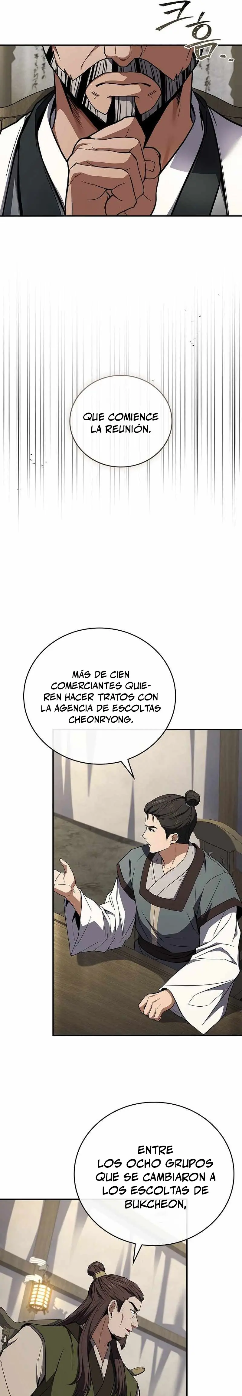 El Guerrero Escolta Reencarnado capítulo 113, página 22