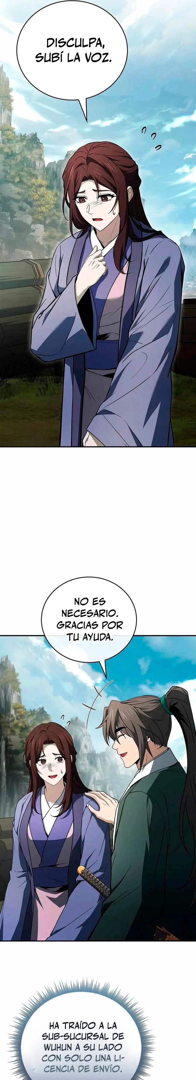 El Guerrero Escolta Reencarnado capítulo 115, página 22