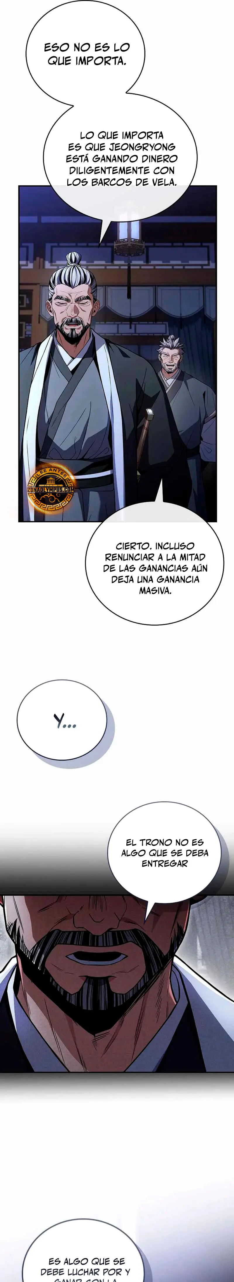 El Guerrero Escolta Reencarnado capítulo 115, página 32