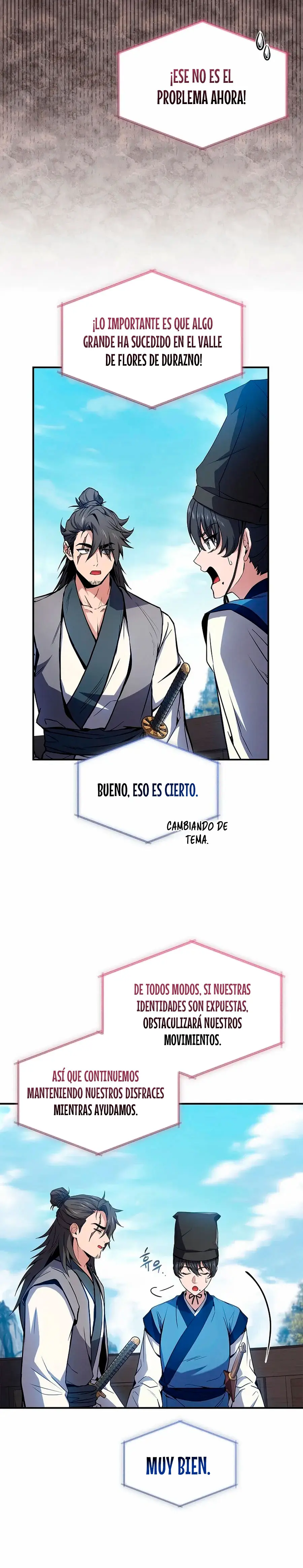 El Guerrero Escolta Reencarnado capítulo 117, página 28