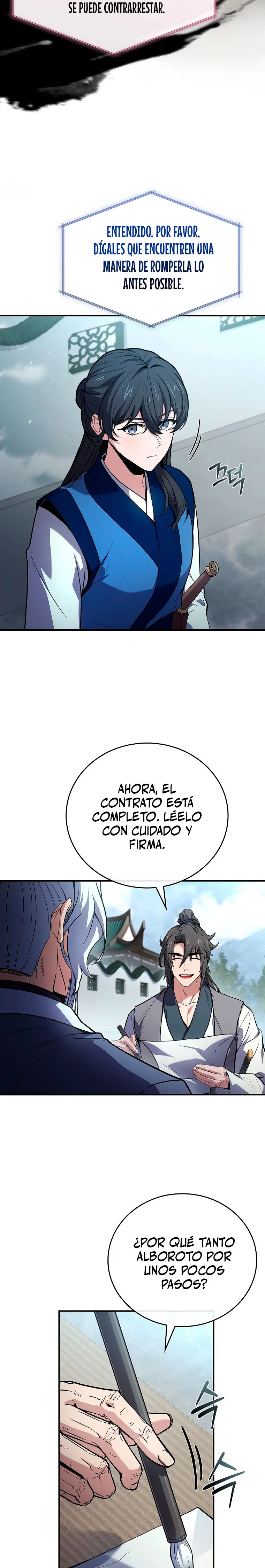 El Guerrero Escolta Reencarnado capítulo 118, página 28
