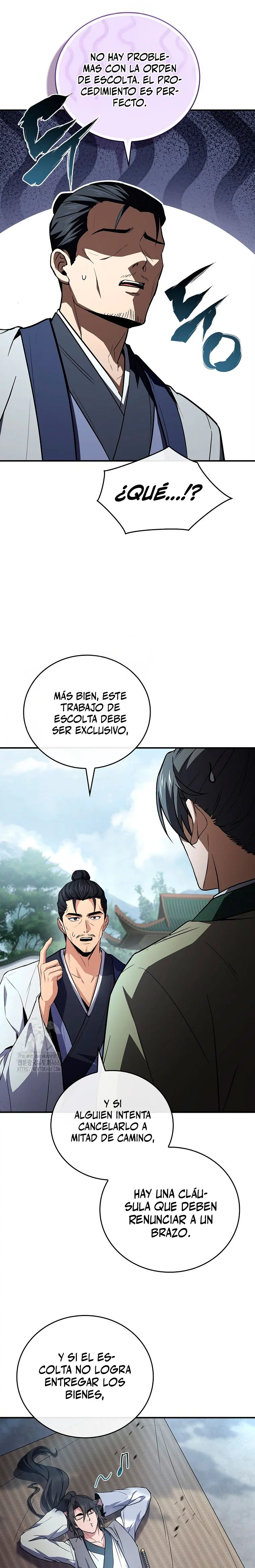 El Guerrero Escolta Reencarnado capítulo 119, página 26