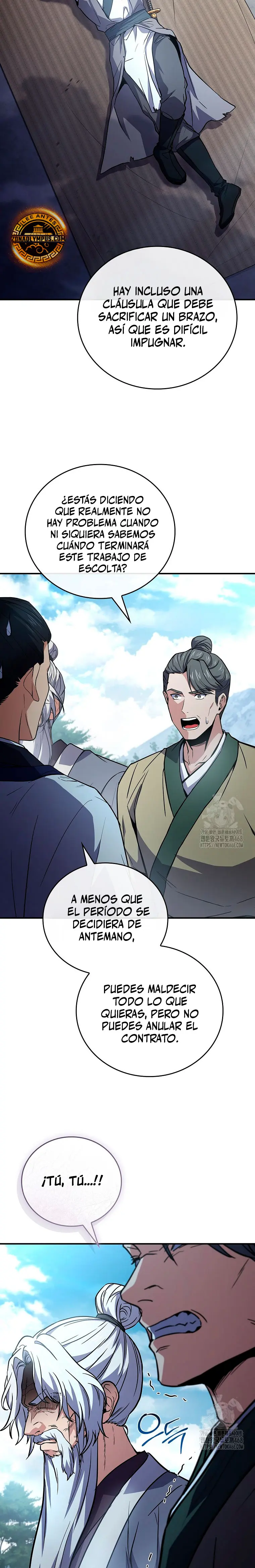 El Guerrero Escolta Reencarnado capítulo 119, página 27