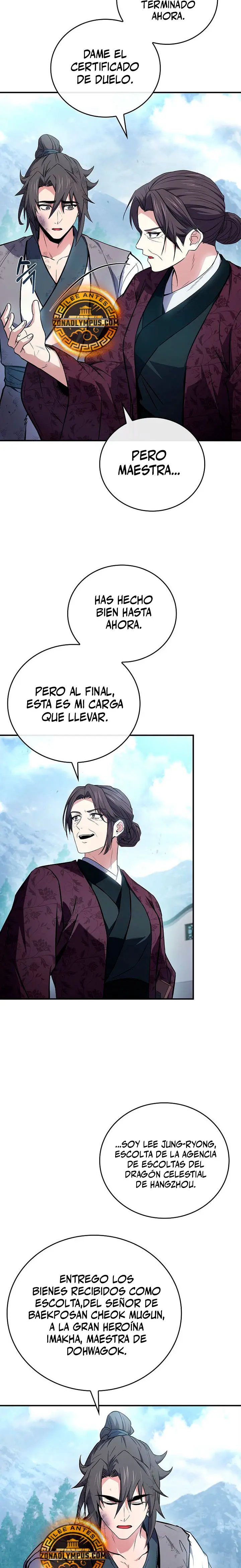 El Guerrero Escolta Reencarnado capítulo 120, página 18
