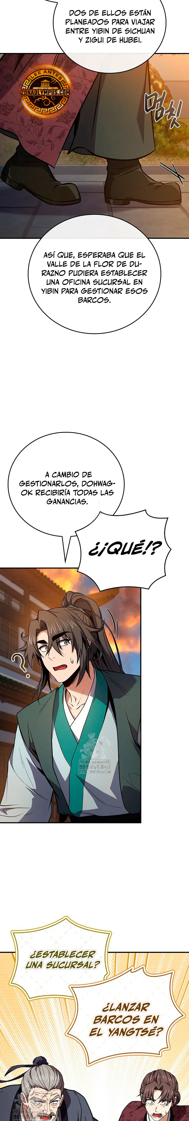 El Guerrero Escolta Reencarnado capítulo 122, página 28