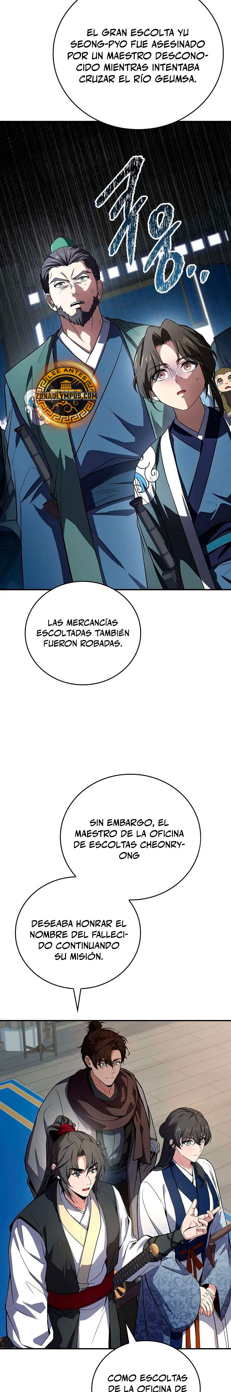 El Guerrero Escolta Reencarnado capítulo 125, página 6