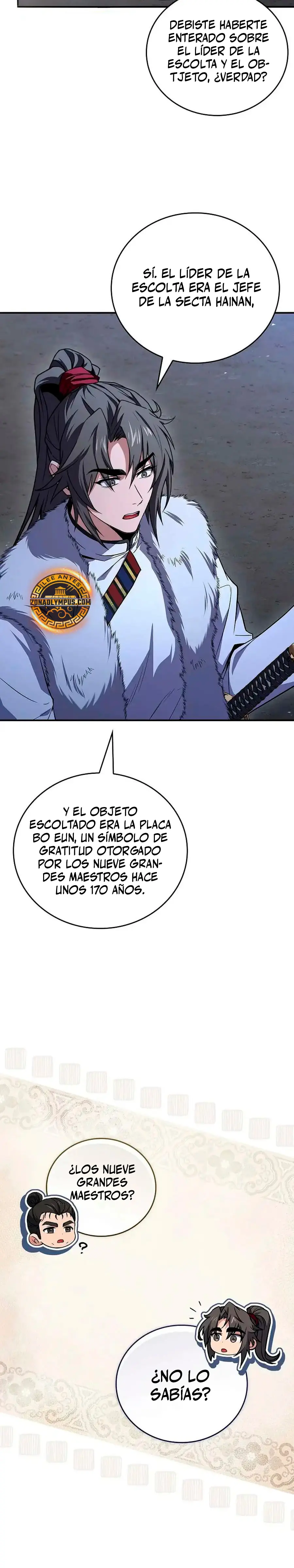 El Guerrero Escolta Reencarnado capítulo 127, página 20