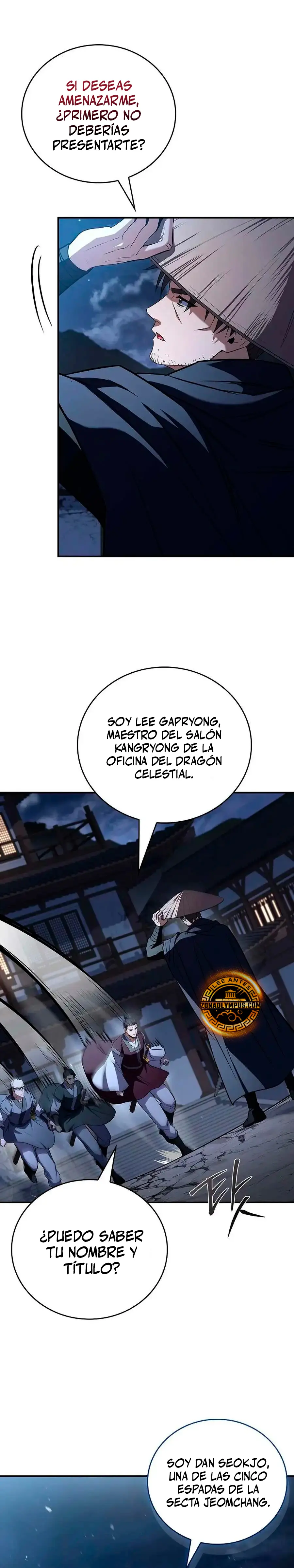El Guerrero Escolta Reencarnado capítulo 127, página 30