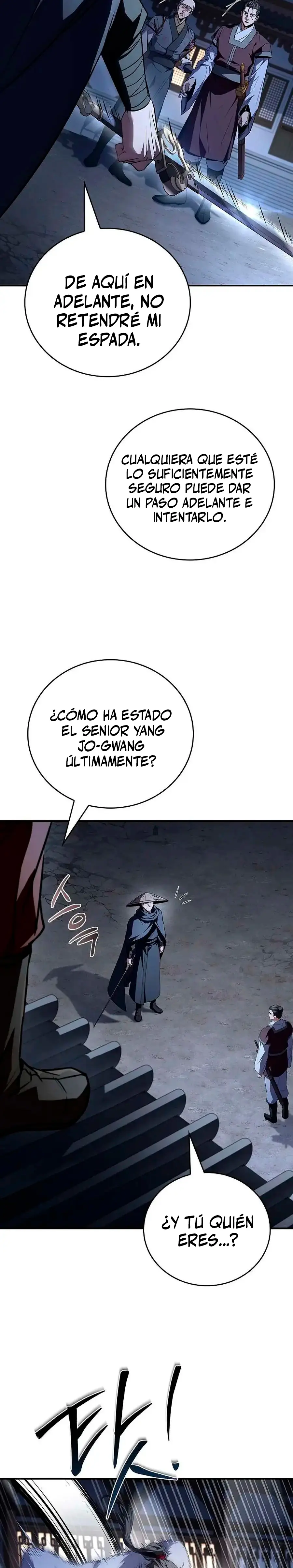 El Guerrero Escolta Reencarnado capítulo 127, página 38