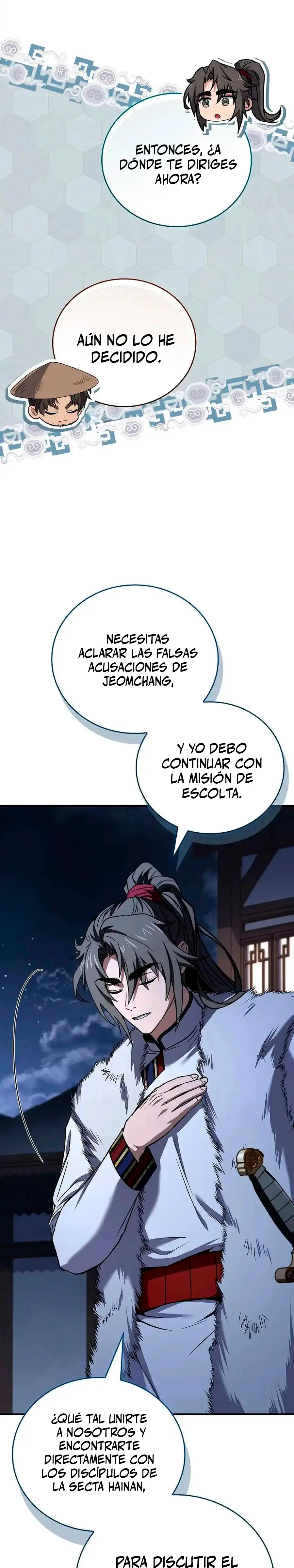El Guerrero Escolta Reencarnado capítulo 127, página 41