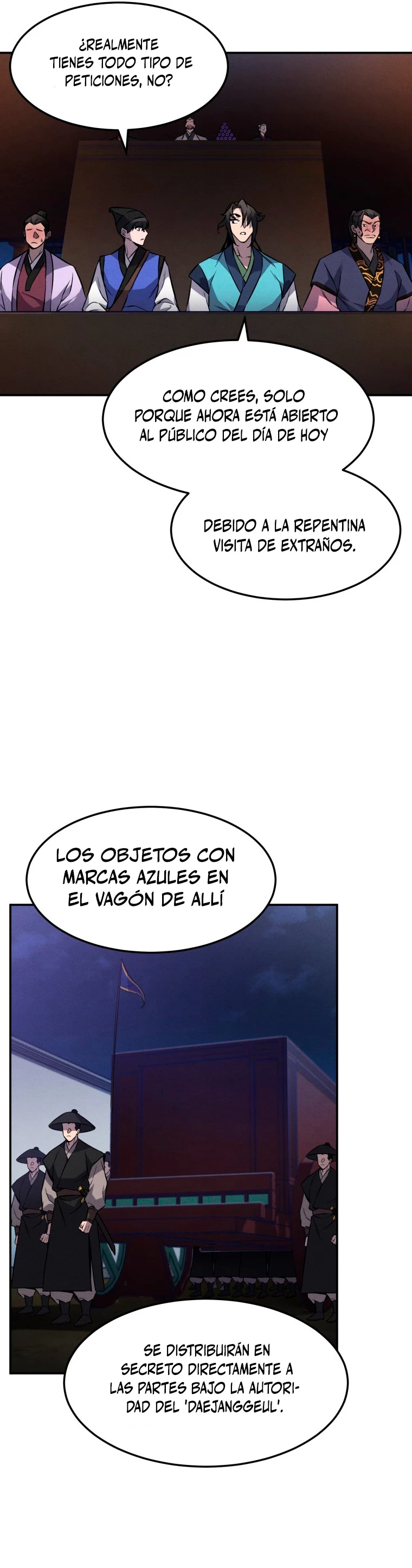 El Guerrero Escolta Reencarnado capítulo 13, página 22
