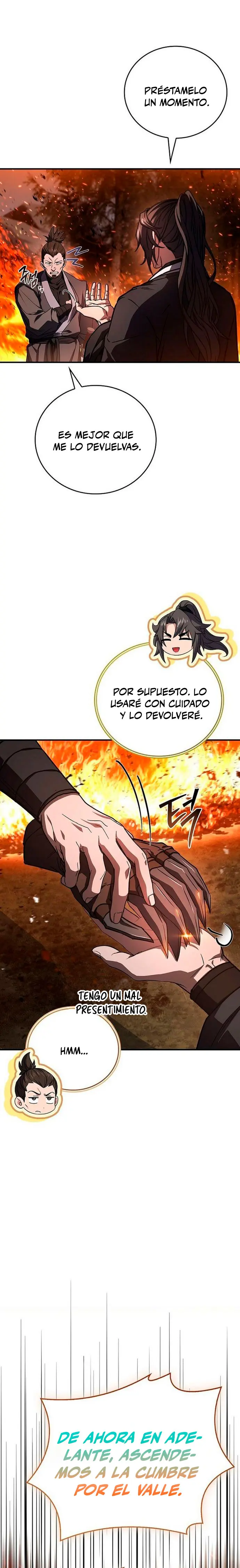 El Guerrero Escolta Reencarnado capítulo 131, página 21