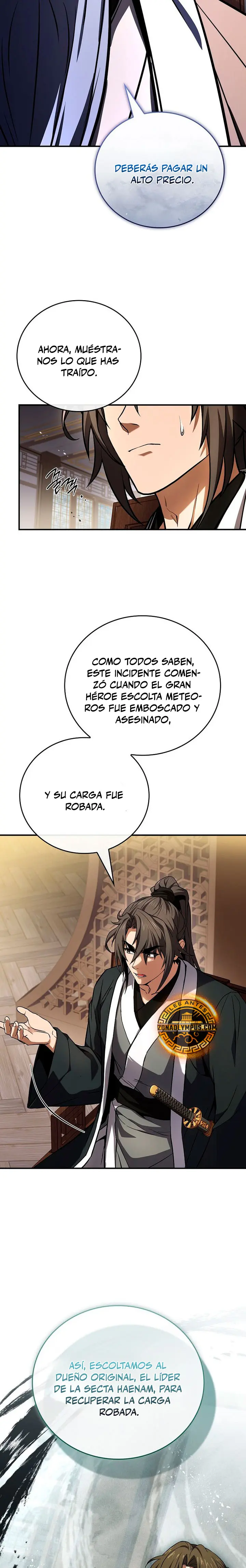 El Guerrero Escolta Reencarnado capítulo 134, página 22