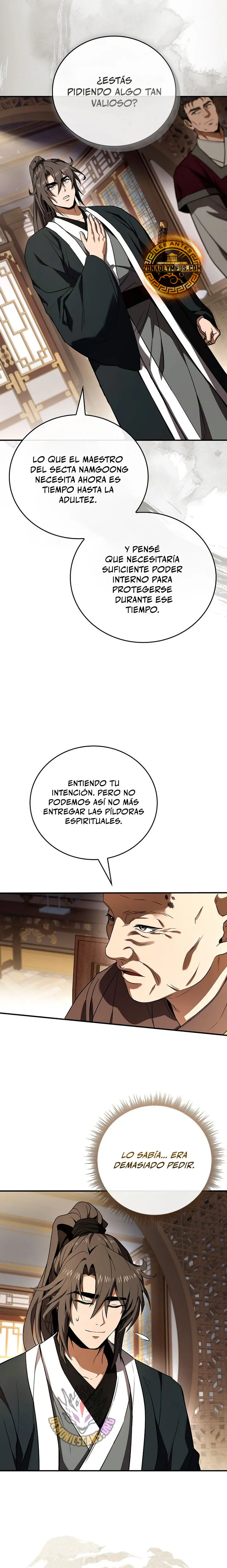El Guerrero Escolta Reencarnado capítulo 135, página 21