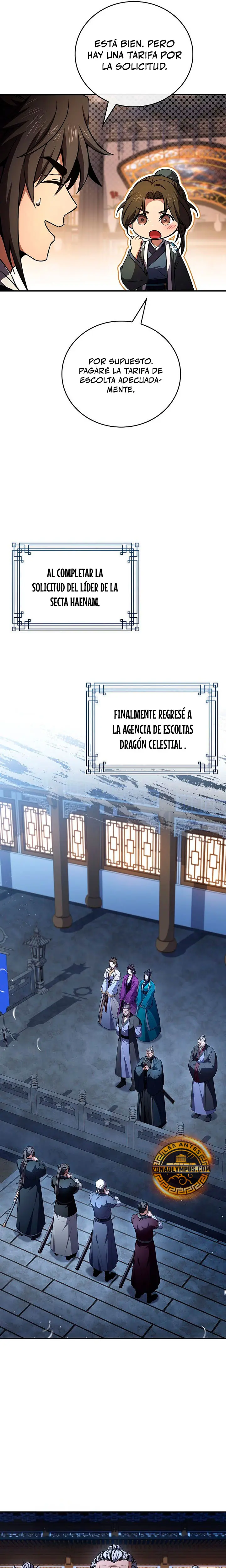 El Guerrero Escolta Reencarnado capítulo 136, página 19