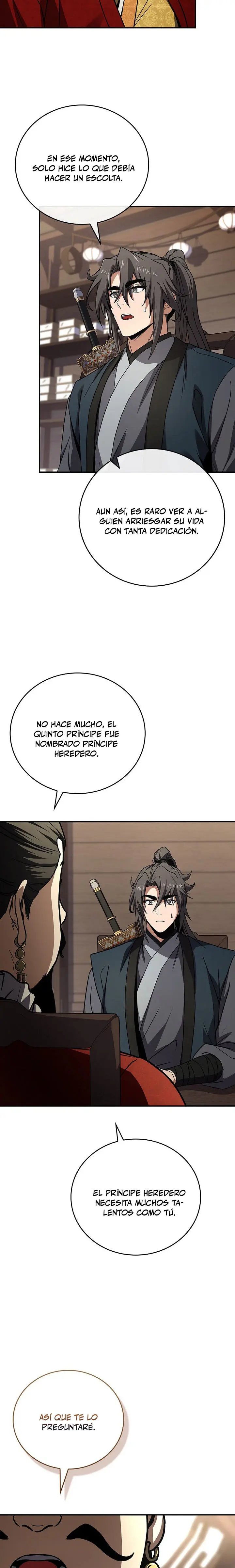 El Guerrero Escolta Reencarnado capítulo 144, página 11