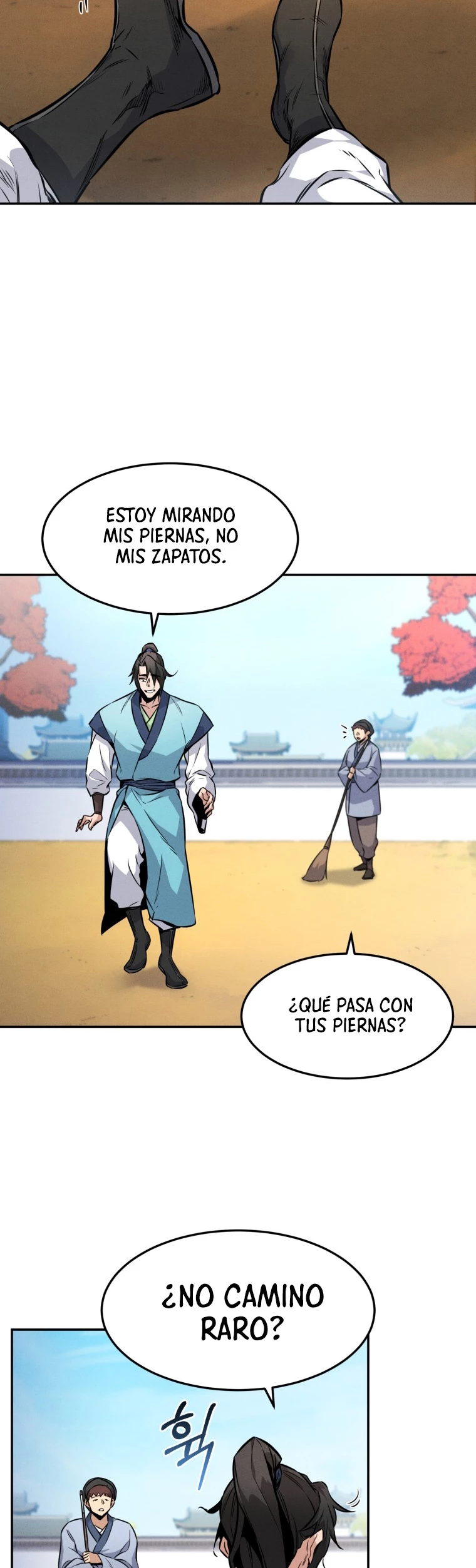 El Guerrero Escolta Reencarnado capítulo 3, página 21