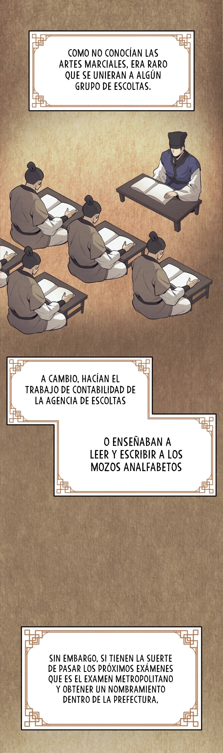 El Guerrero Escolta Reencarnado capítulo 3, página 36